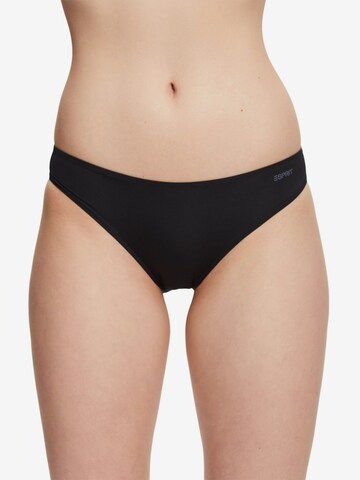 Slip di ESPRIT in nero: frontale