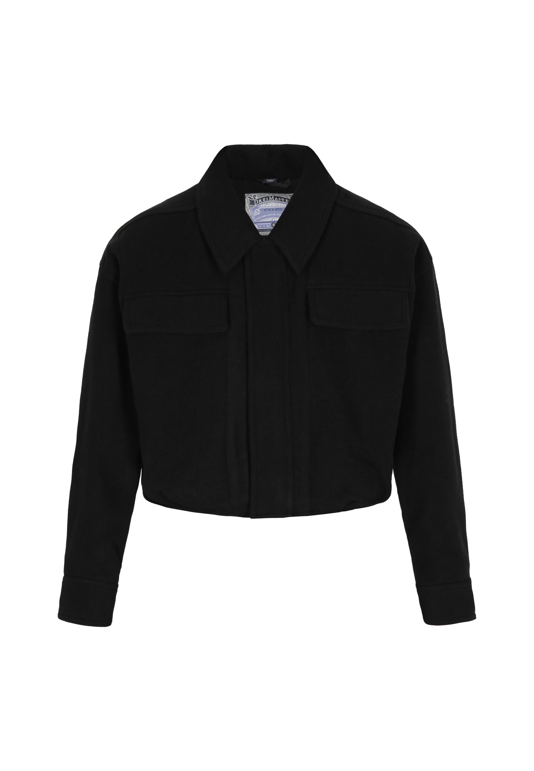 DreiMaster Vintage Prechodná bunda - Čierna: predná strana