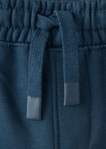 MANGO KIDS Tapered Housut värissä sininen