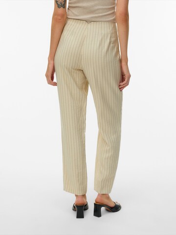 VERO MODA - regular Pantalón de pinzas 'VMKIARA' en beige