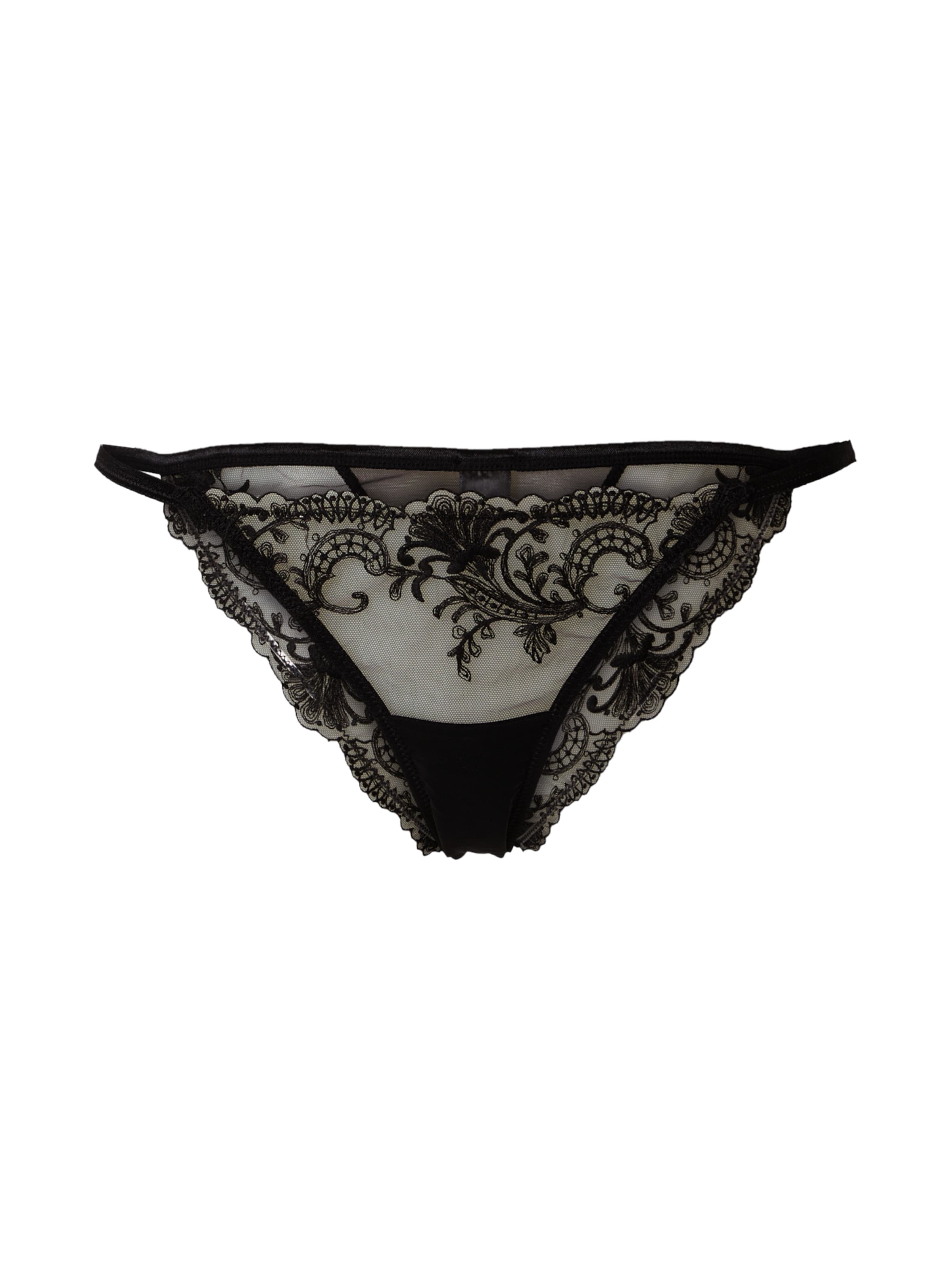 Bluebella Σλιπ 'Marseille' σε μαύρο: μπροστά