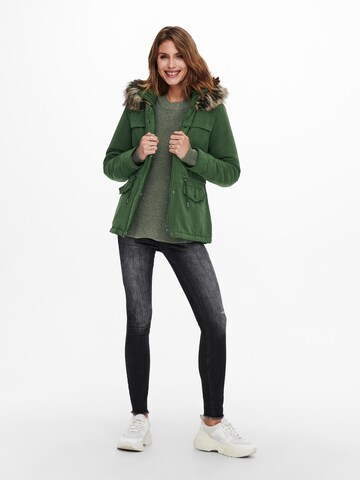 Parka invernale 'Starline' di ONLY in verde