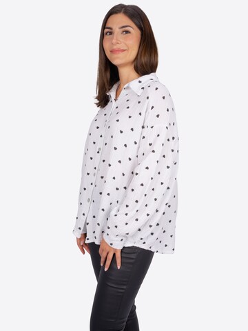 Chemisier 'Liya' Seasons of April en blanc