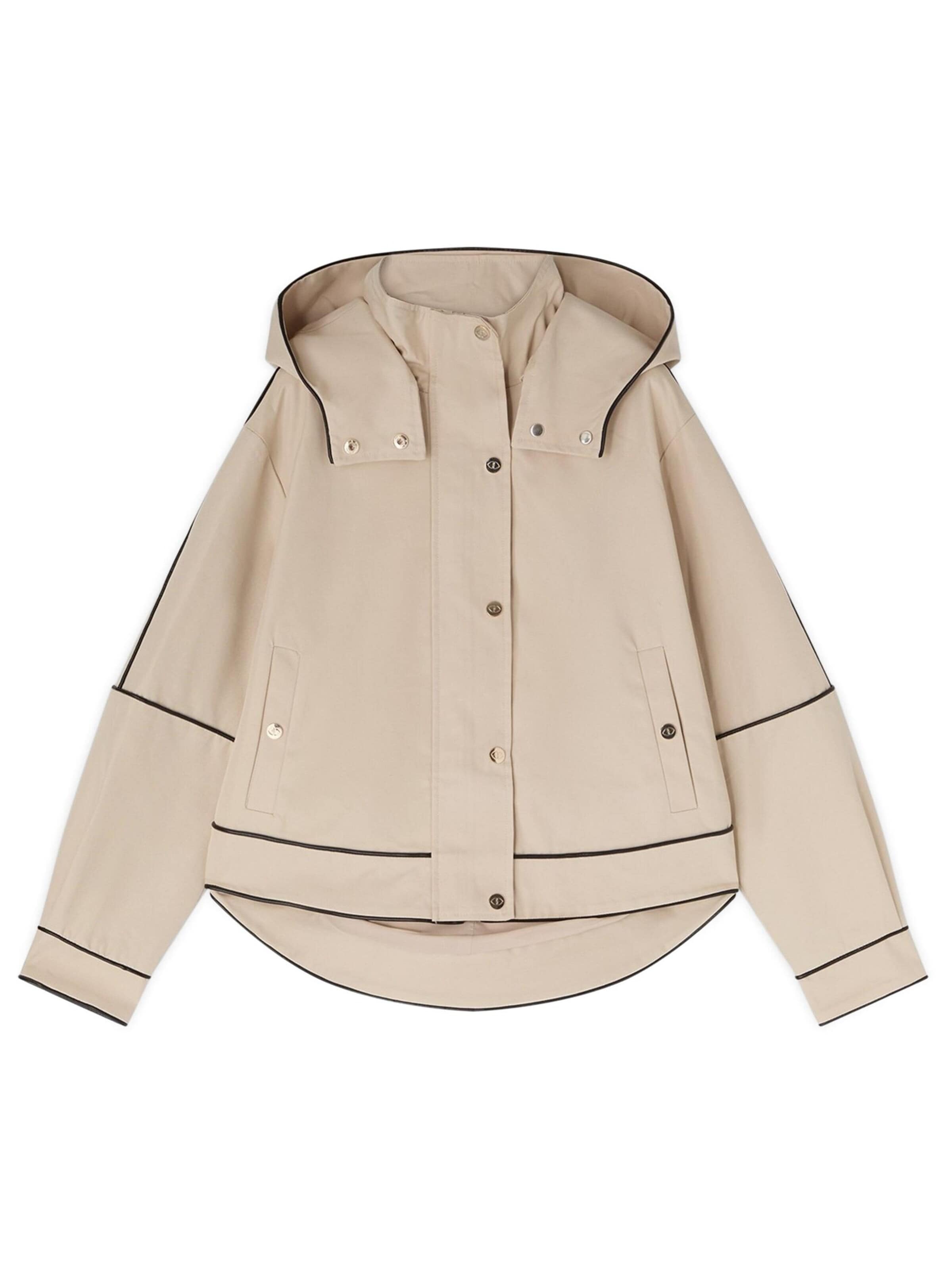 MOTIVI - Chaqueta de entretiempo en beige: frente