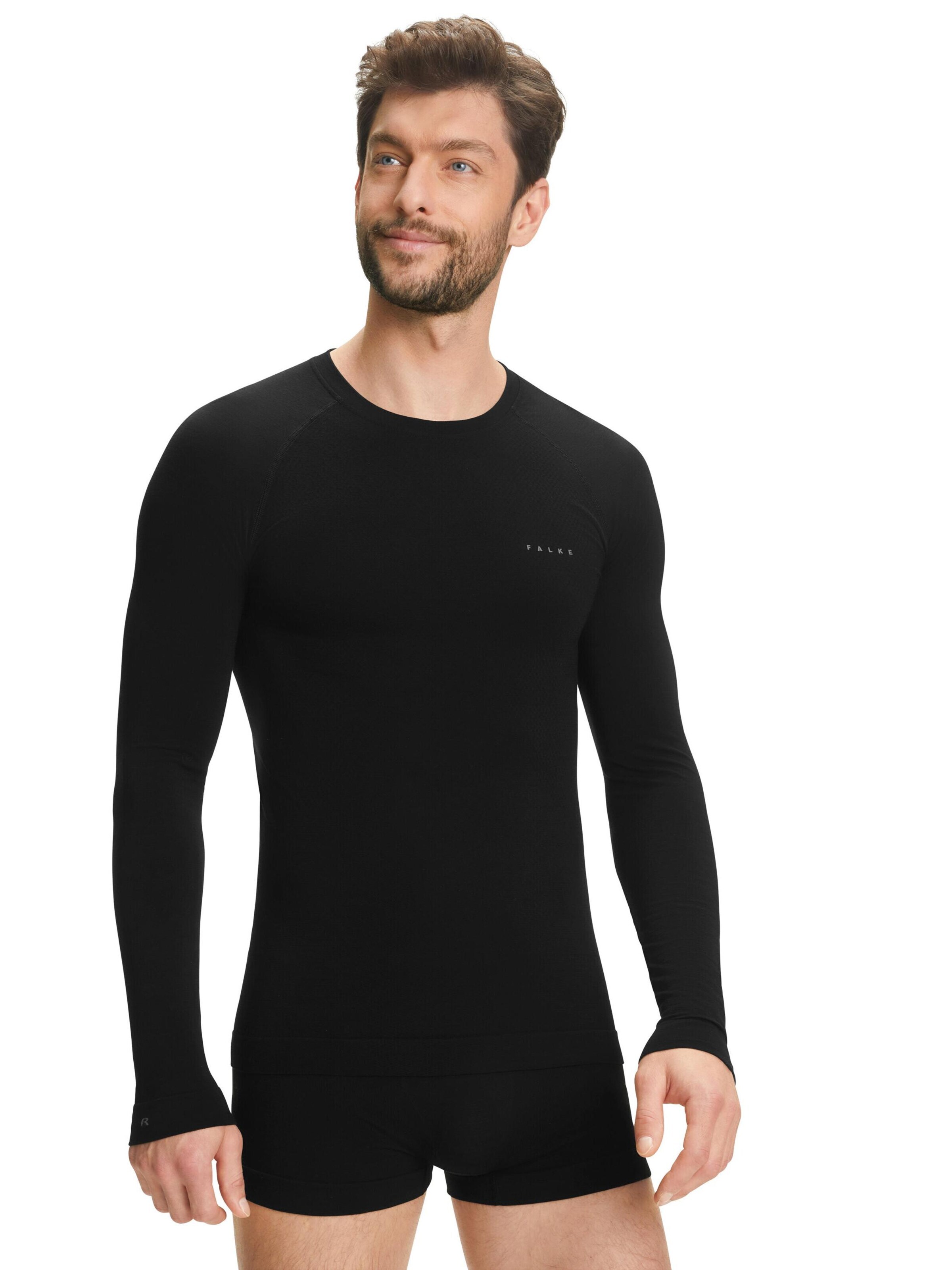 FALKE Performance Shirt in S/Regular in Black, Item view