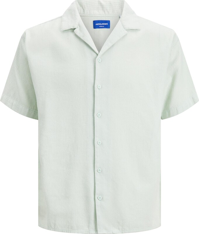 JACK & JONES Comfort Fit Hemd 'CALEB' in Pastellblau JACK & JONES Comfort Fit Hemd 'CALEB' in Pastellblau