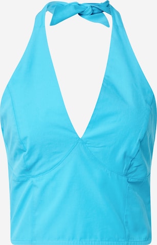 NU-IN Top in Blue: front