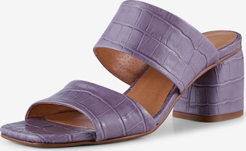 Shoe The Bear Mules 'RUNA' in Purple: front