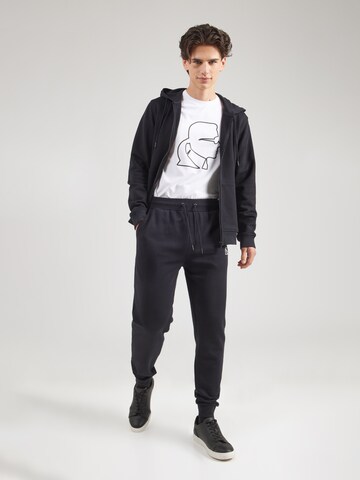 Karl Lagerfeld Tapered Hose in Blau