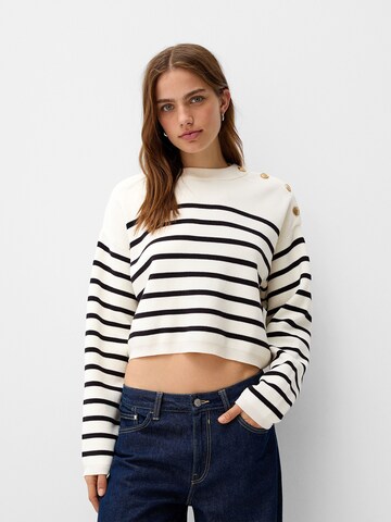 Pullover di Bershka in nero: frontale