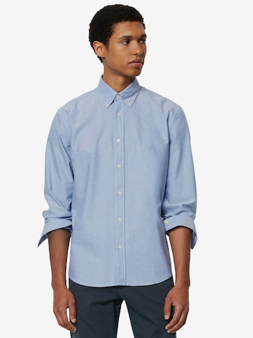 Marc O'Polo - Ajuste regular Camisa en azul: frente