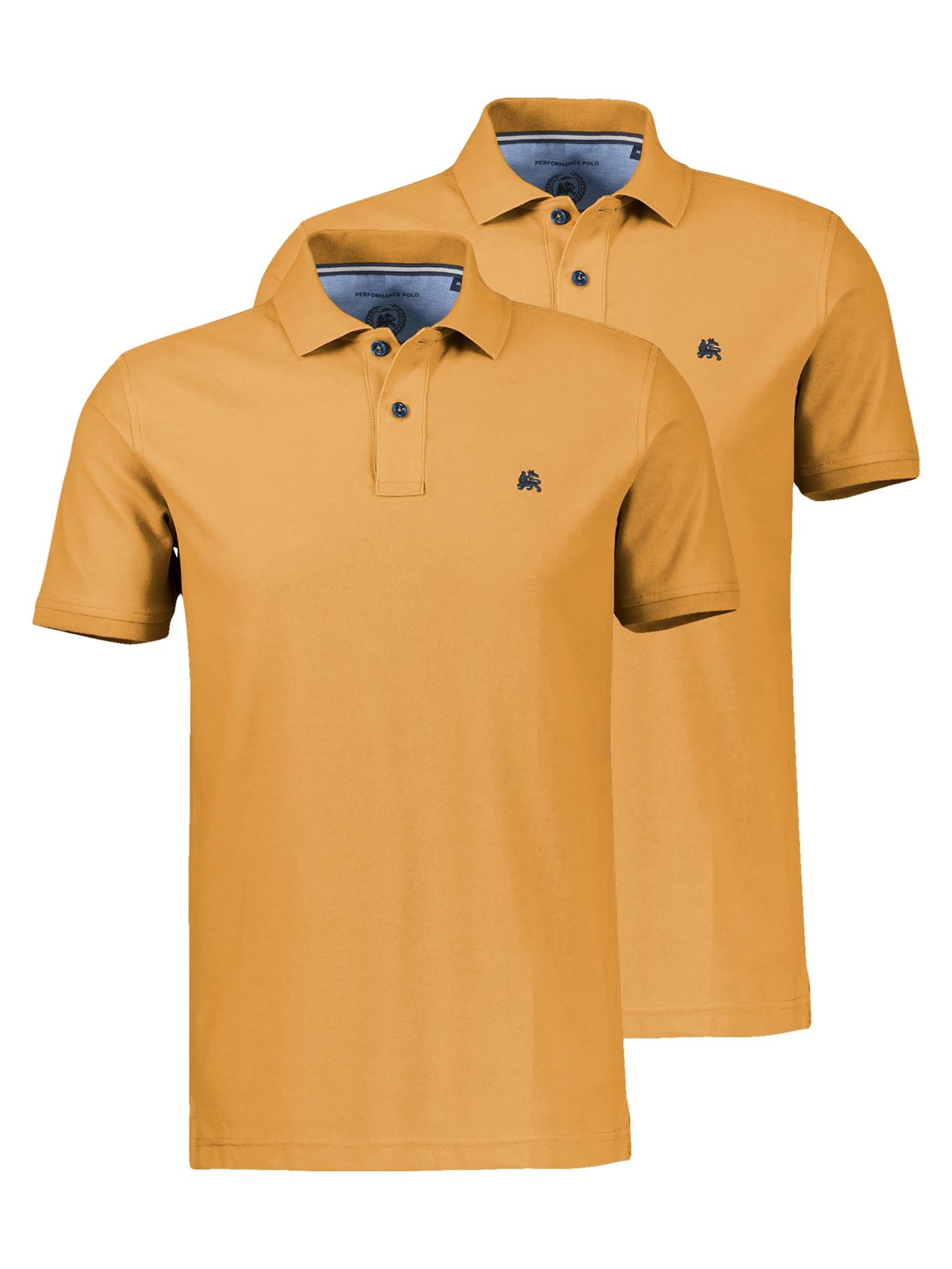 LERROS Shirt 'Basic' in Yellow: front