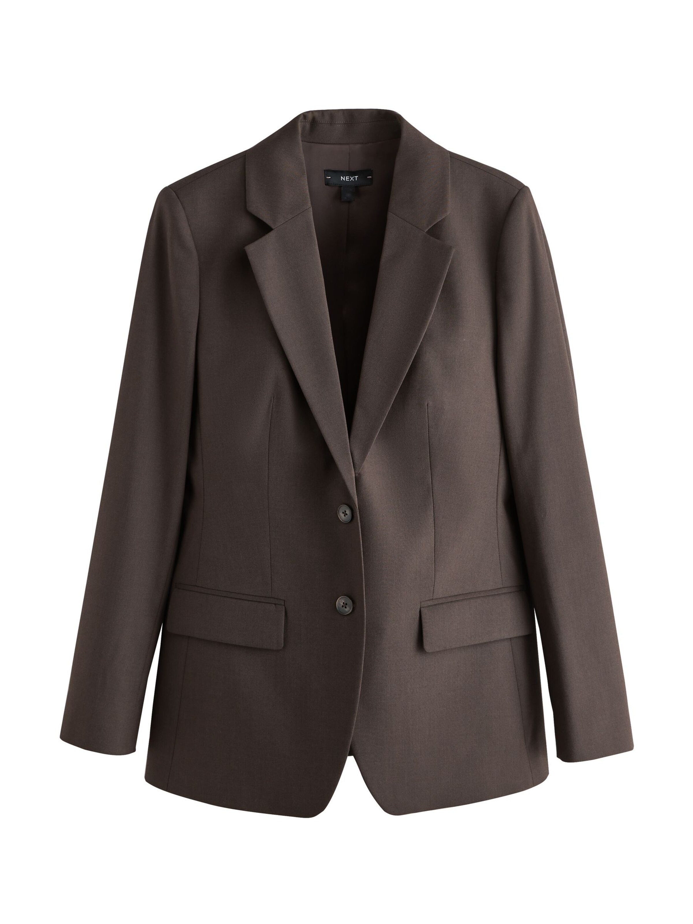 Next Blazer in Braun: Vorderseite