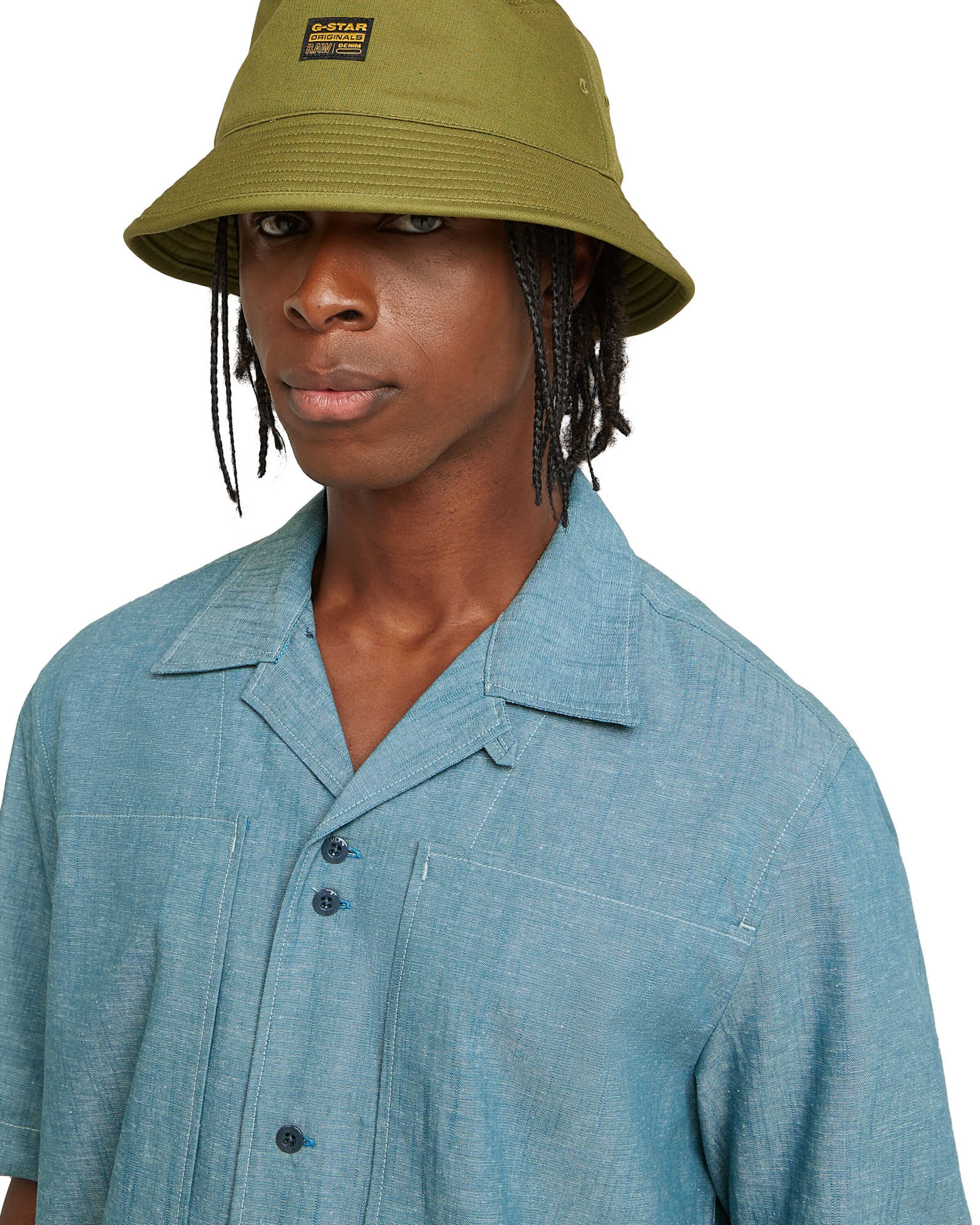 Coupe regular Chemise G-STAR en bleu