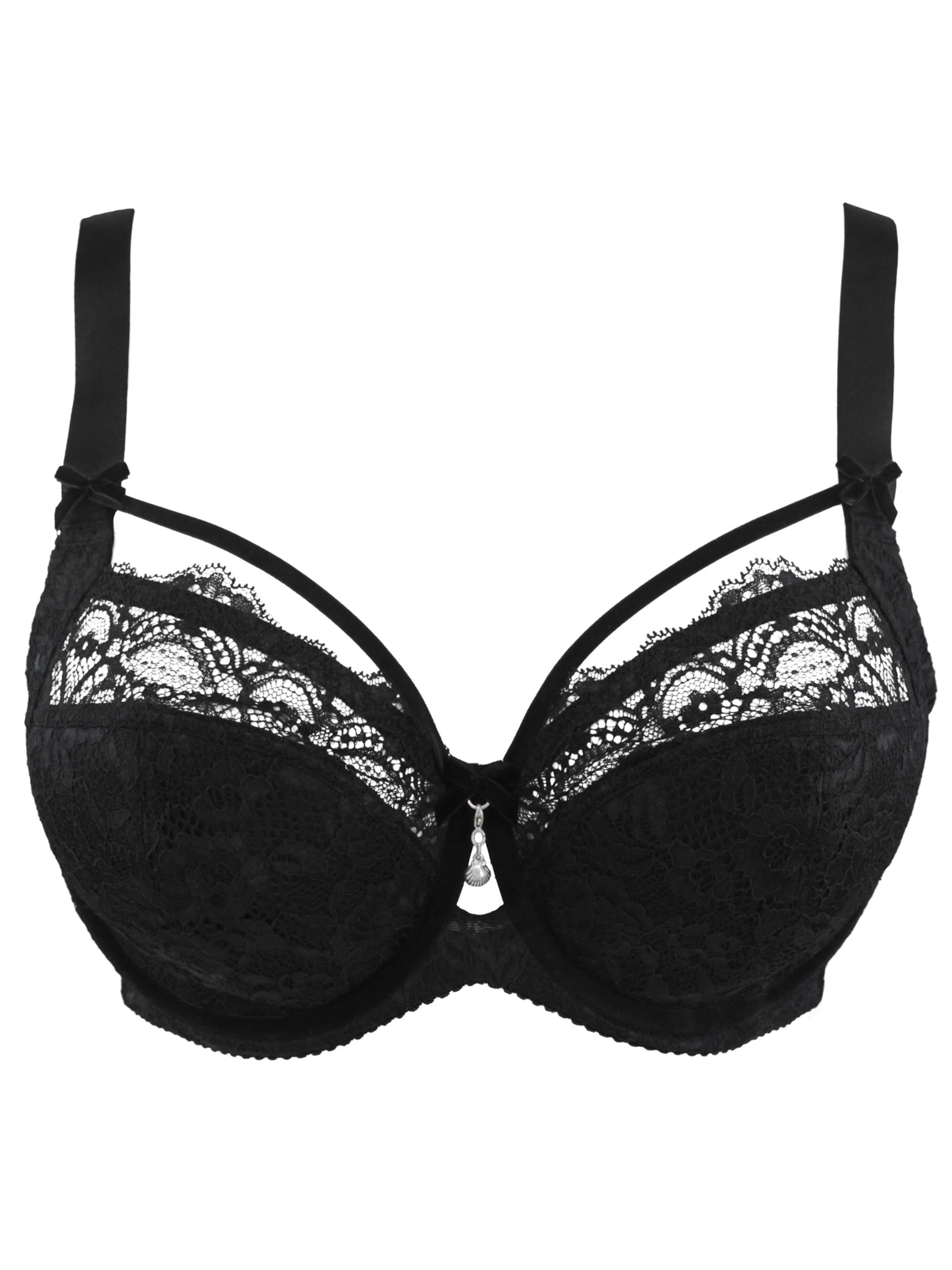 SugarShape Bra 'Eliana' in Black: front