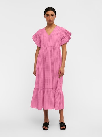 OBJECT Sukienka 'Vita' w kolorze różowy: przód