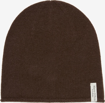 Marc O'Polo Mütze in Braun: Vorderseite