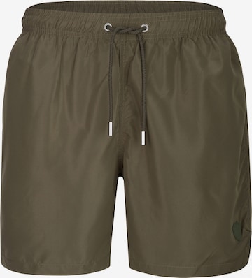 Shorts de bain 'Siro Basic' 19V69 ITALIA en vert : devant
