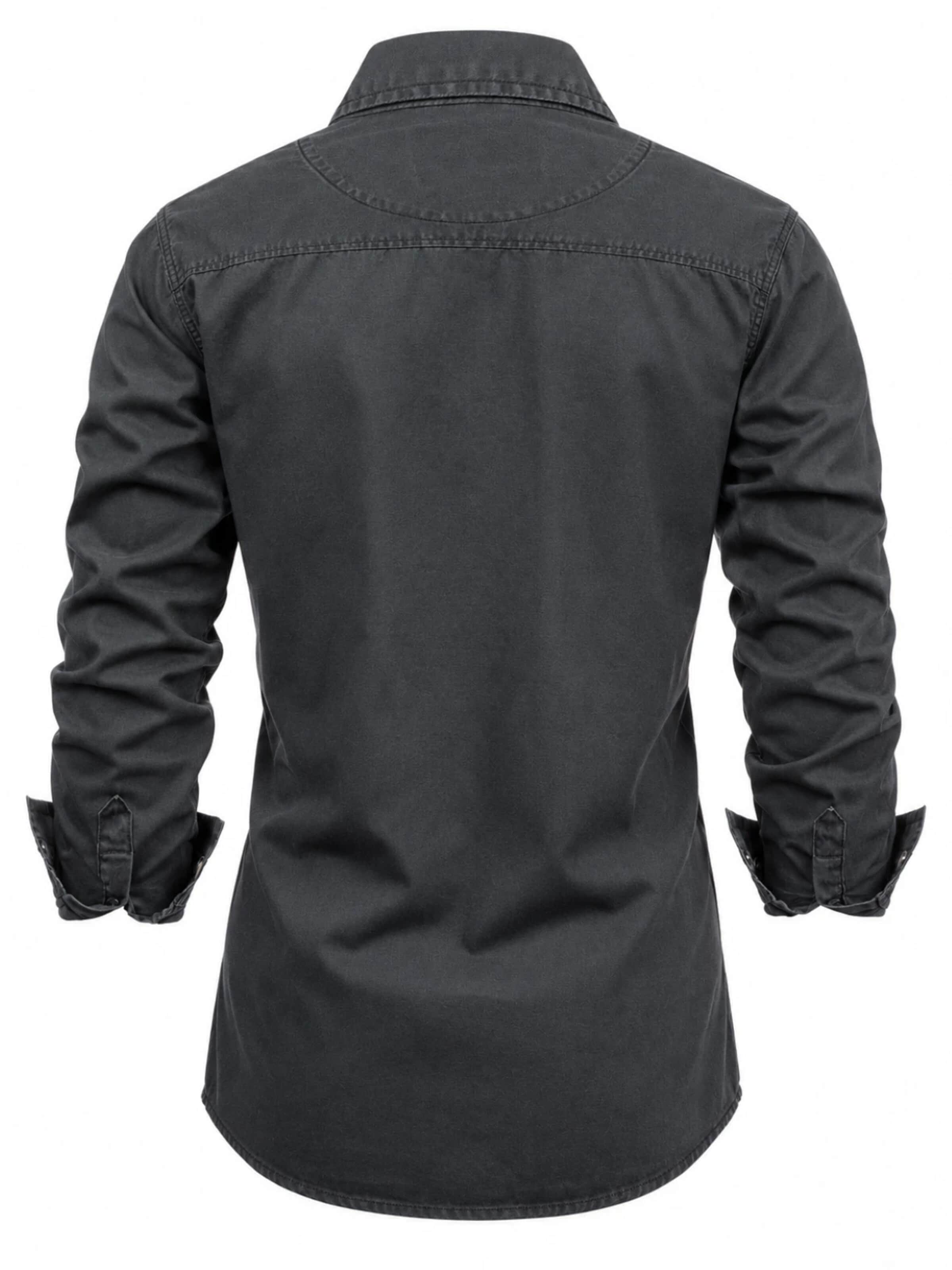 FALKENSTEJN - Ajuste regular Camisa 'FALKENSTEJN Riccaldo Herren-Hemd' en negro