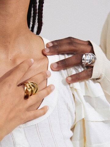 Pilgrim Ring ' Stay ' in Silber