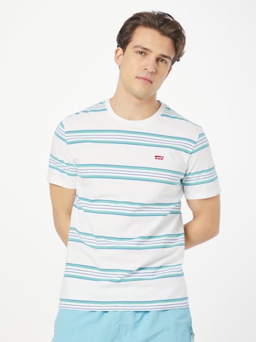 LEVI'S ® Shirt 'Original Housemark Tee' in Weiß: predná strana