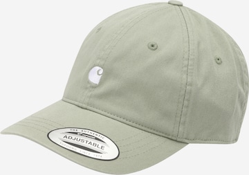 Carhartt WIP Lippalakki 'Madison' värissä vihreä: etupuoli