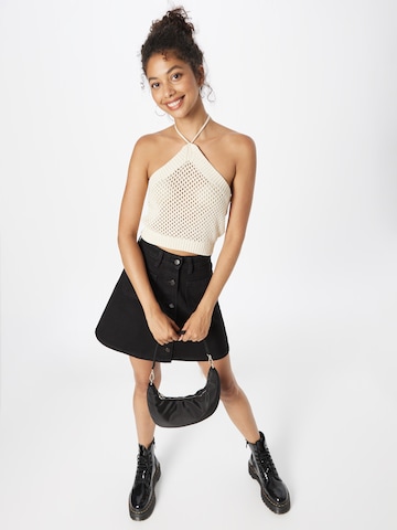 Tops en tricot Monki en blanc