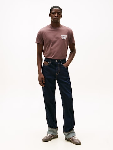 Tommy Jeans Μπλουζάκι 'ENTRY BILLS' σε καφέ