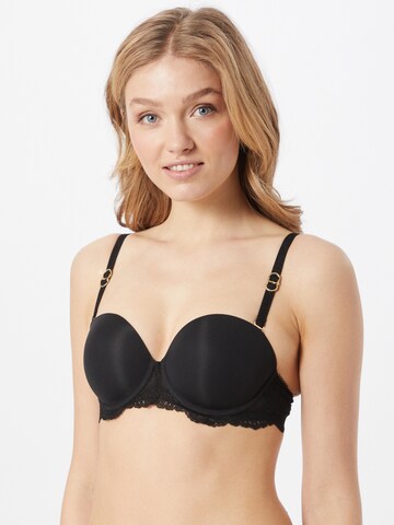 Stella McCartney Push-up BH in Schwarz: predná strana