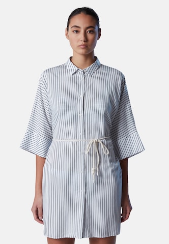 Robe-chemise North Sails en blanc : devant