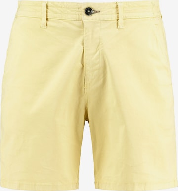 Shiwi - Pantalón chino 'Jack' en amarillo: frente