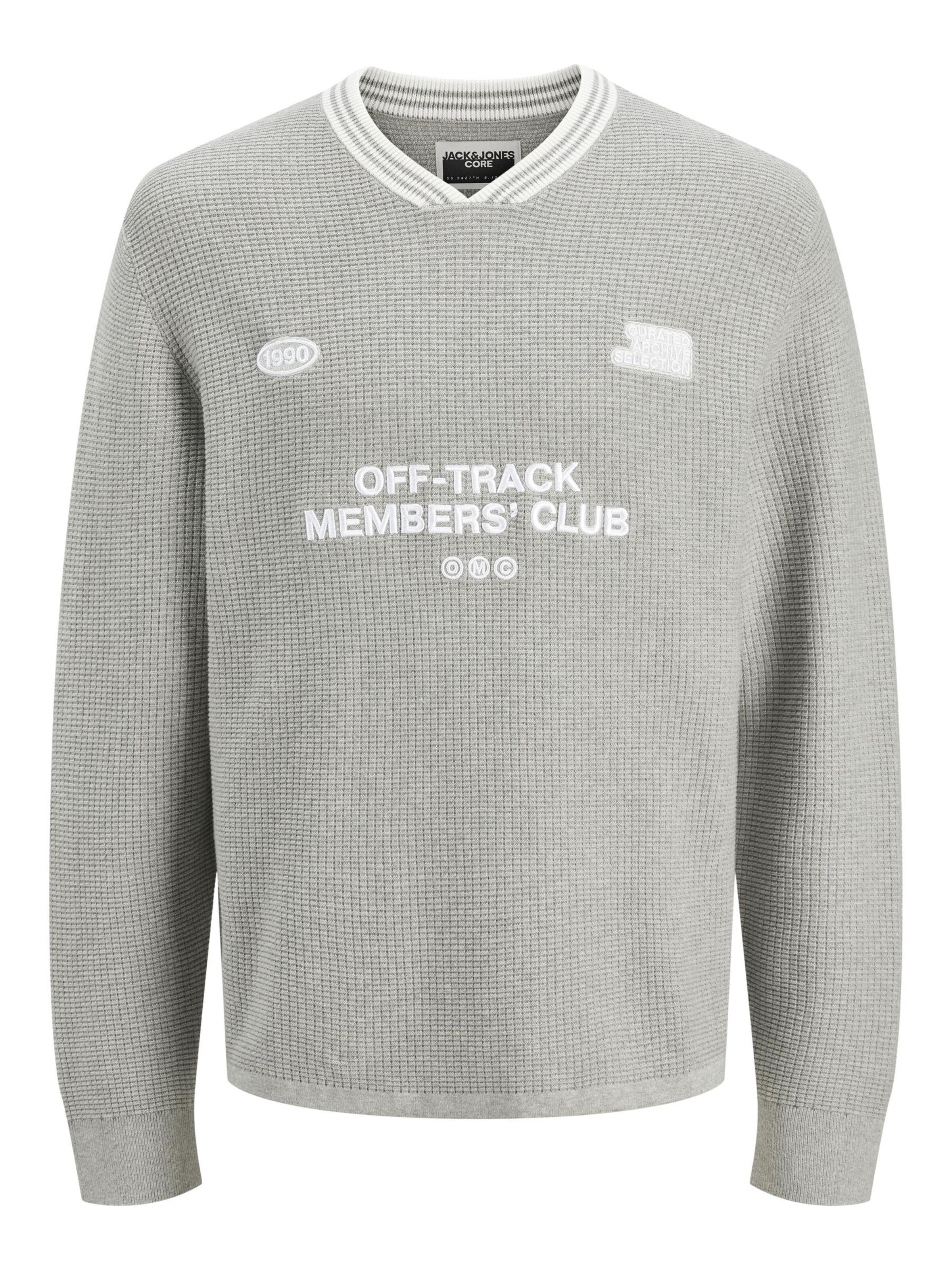 JACK & JONES Pullover i grå: forside