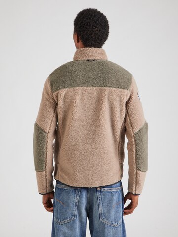 Giacca di pile 'YUPIK' di NAPAPIJRI in marrone