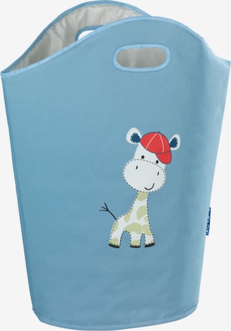 Wenko Laundry Basket 'Gerry' in Blue: front