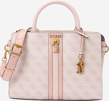 GUESS - Bolso de mano 'Ginevra' en rosa: frente