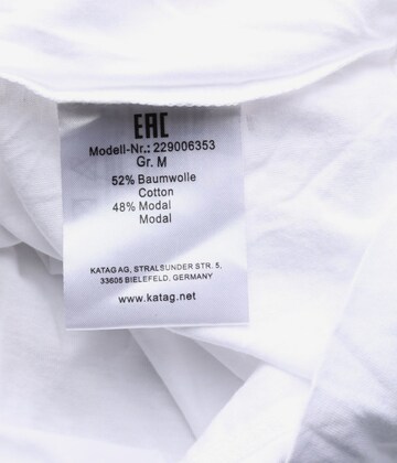 BASEFIELD Longsleeve-Shirt M in Weiß