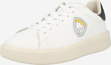 Blauer.USA Nizke superge | bela barva: sprednja stran