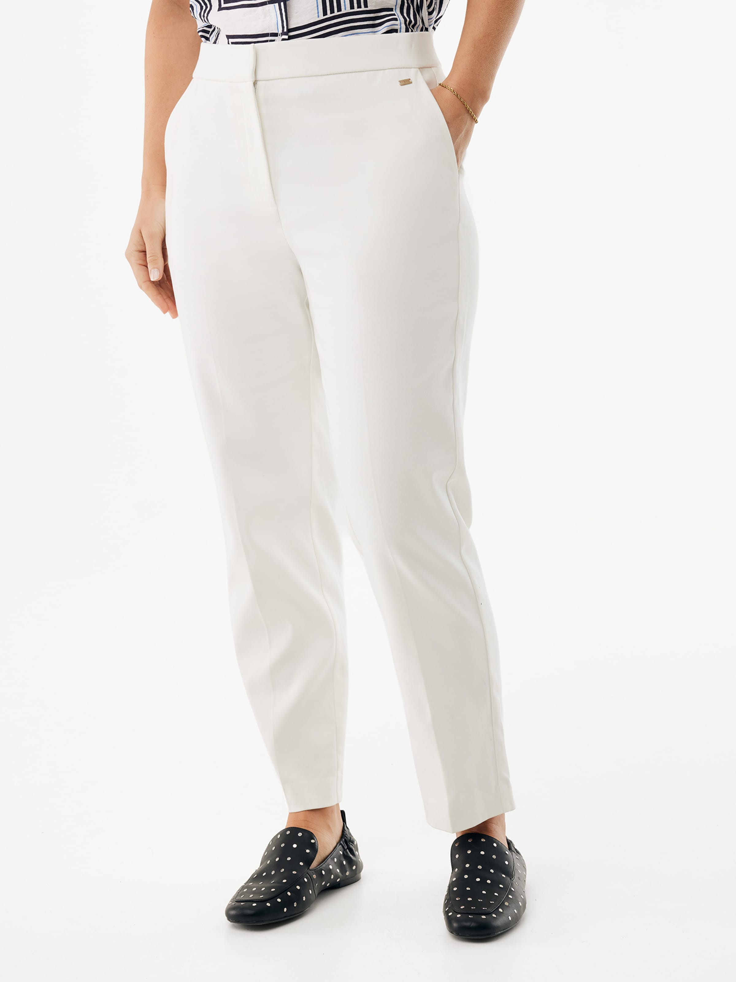 Effilé Pantalon MEXX en blanc