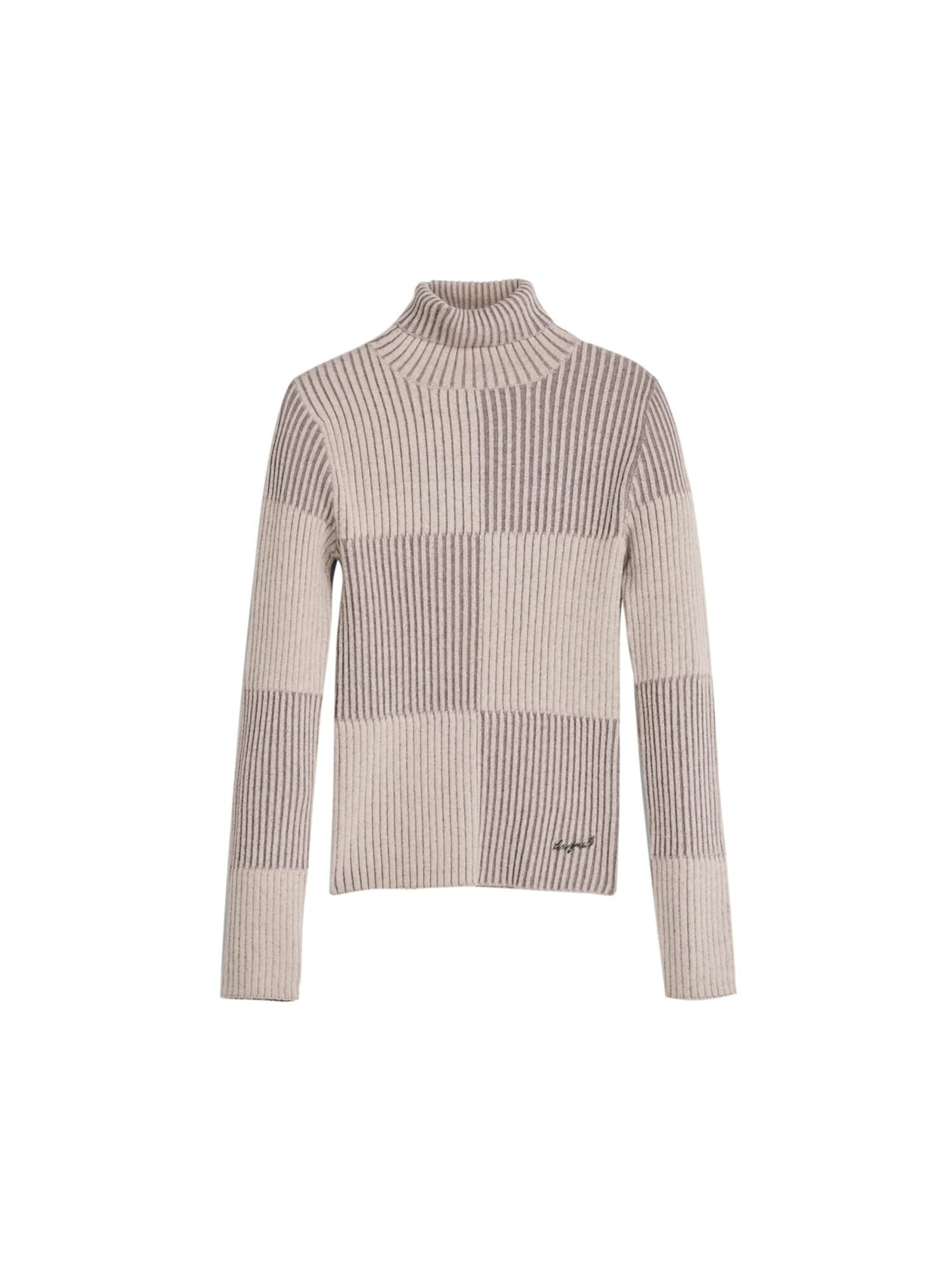 Desigual Пуловер в бежово: отпред