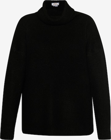 usha FESTIVAL Sweater in Black: front
