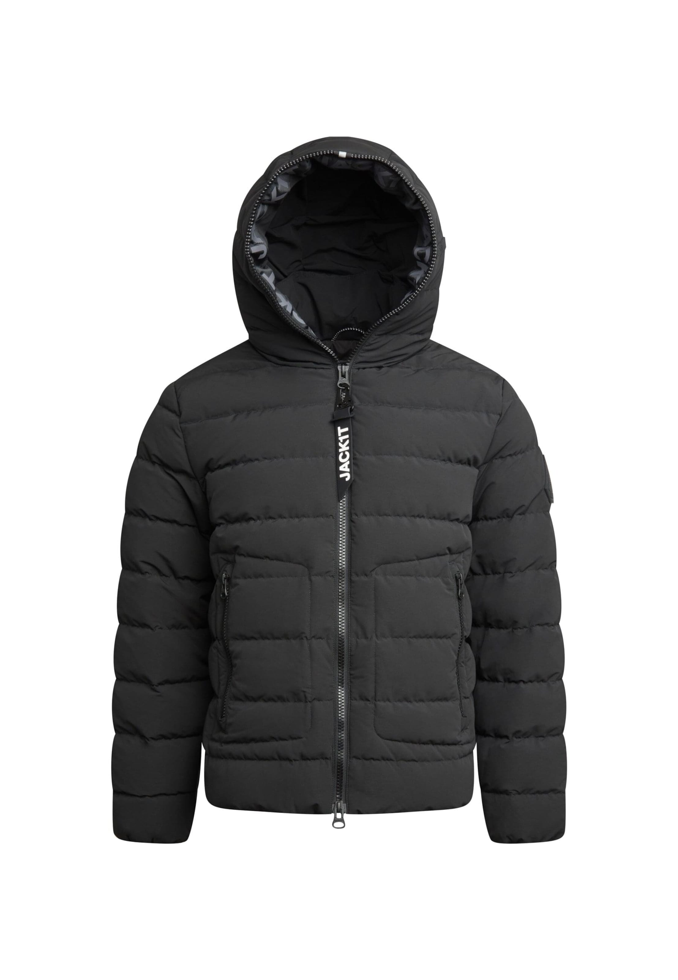 JACK1T Winter jacket 'R4D' in Black: front