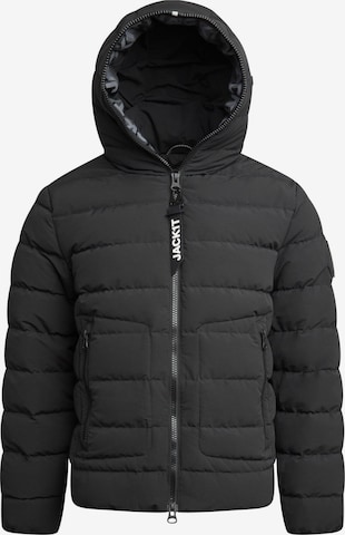 JACK1T Winter jacket 'R4D' in Black: front