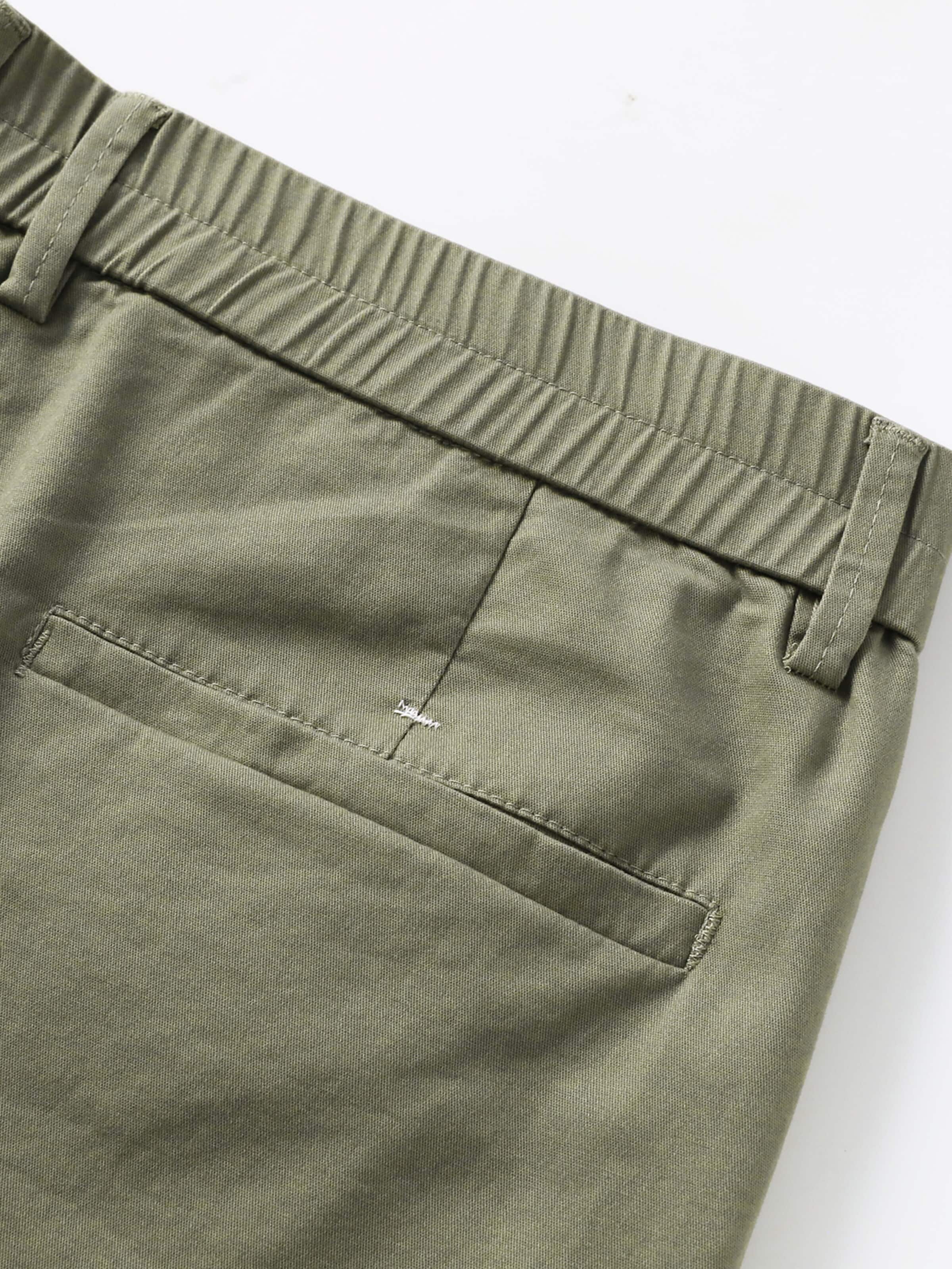 ALLTHEMEN Regular Pants 'Laune' in Green