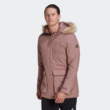 Veste de sport ADIDAS SPORTSWEAR en rose : devant