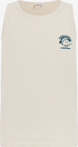 PROTEST Shirt 'PRTRemix JR' in Wit: voorkant