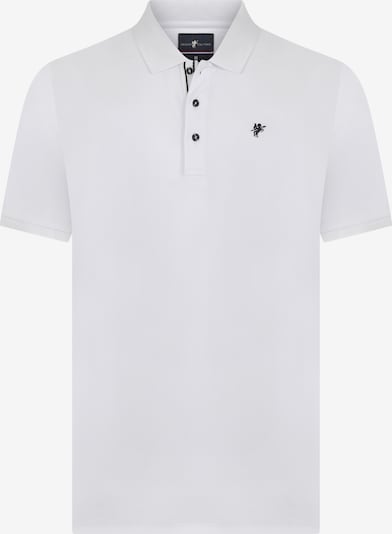 DENIM CULTURE Тениска 'Oliver' в черно / бяло, Преглед на продукта