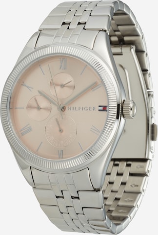 TOMMY HILFIGER Analog Watch in Silver: front