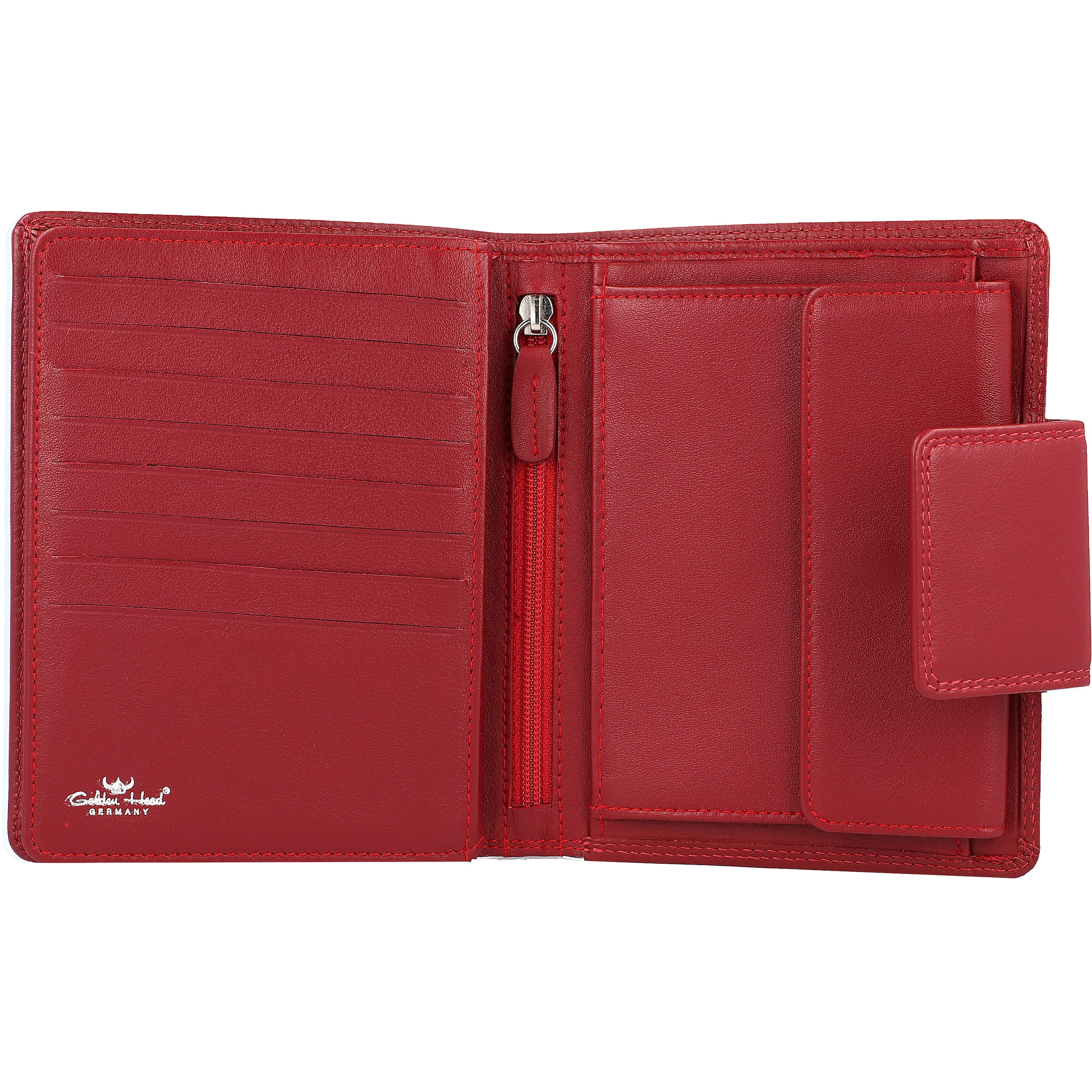 Männer Geldbörsen & Etuis GOLDEN HEAD Geldbörse 'Polo' in Rot - GU47857 Männer Geldbörsen & Etuis GOLDEN HEAD Geldbörse 'Polo' in Rot - GU47857