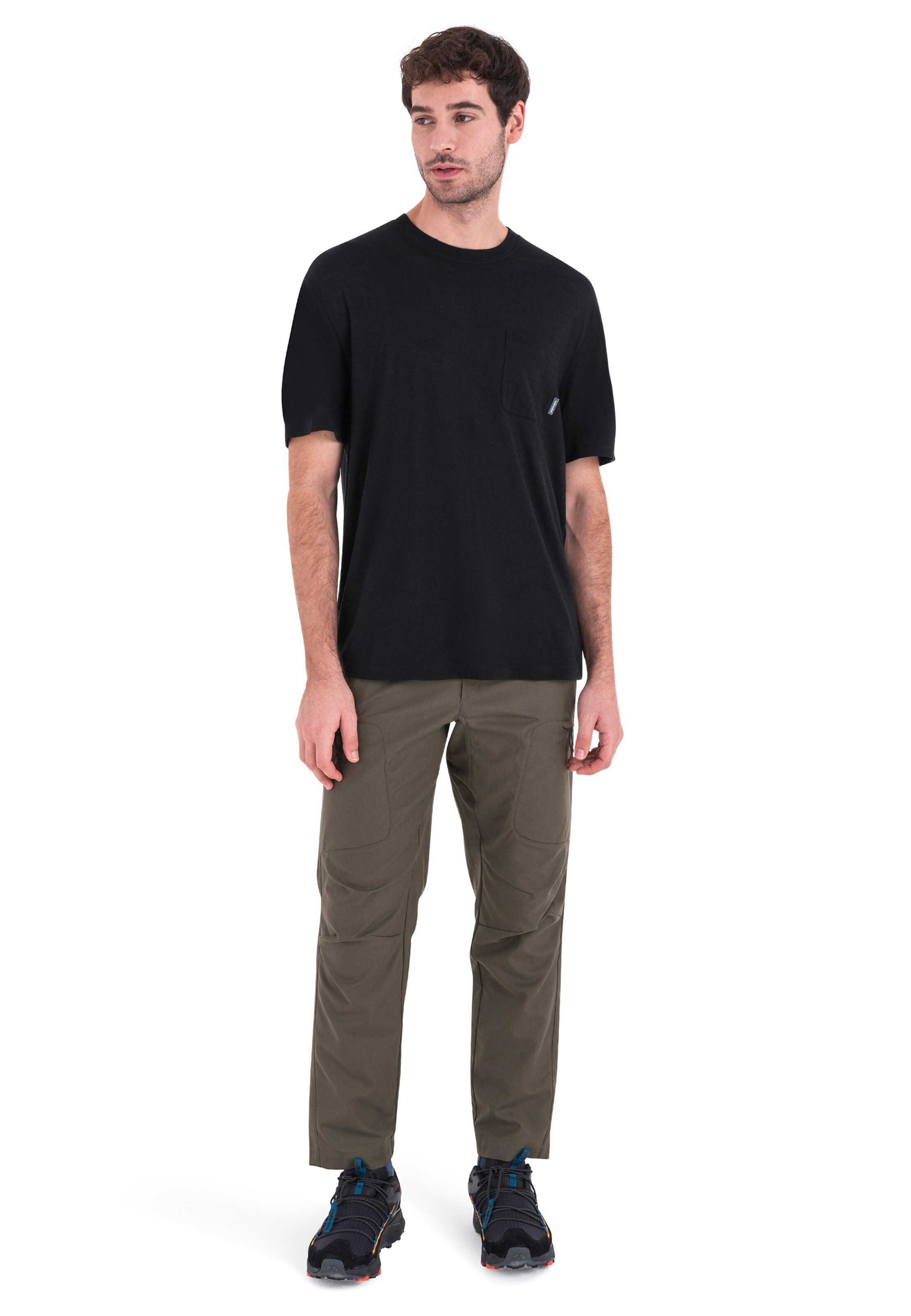 ICEBREAKER Funkcionális felső 'Tech Lite III' - fekete