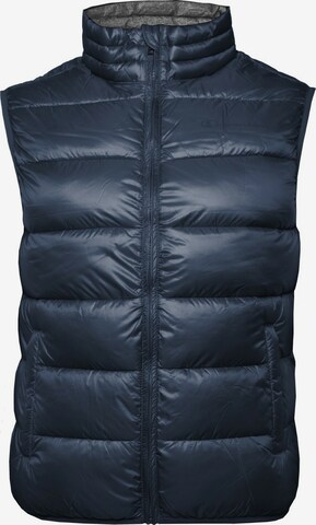 Champion Authentic Athletic Apparel Bodywarmer in Blauw: voorkant